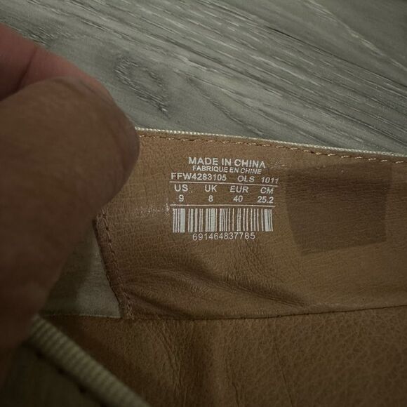 FOSSIL FLAT SHOES SIZE 9 - Picture 7 of 8